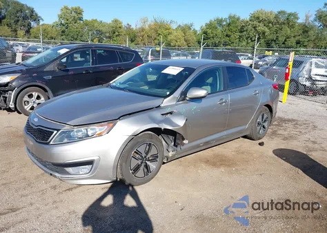 2012 Kia Optima Hybrid Ex from USA, damaged, VIN KNAGM4AD1C5036683